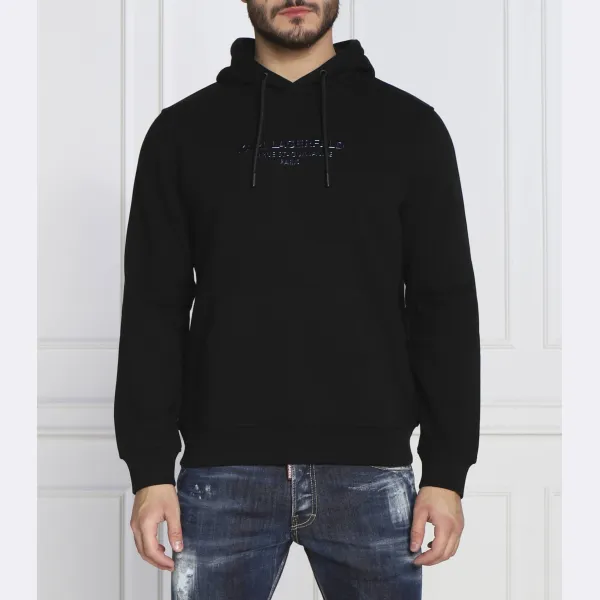 Толстовка обычного кроя Karl Lagerfeld, черный 
Толстовка обычного кроя Karl Lagerfeld, черный