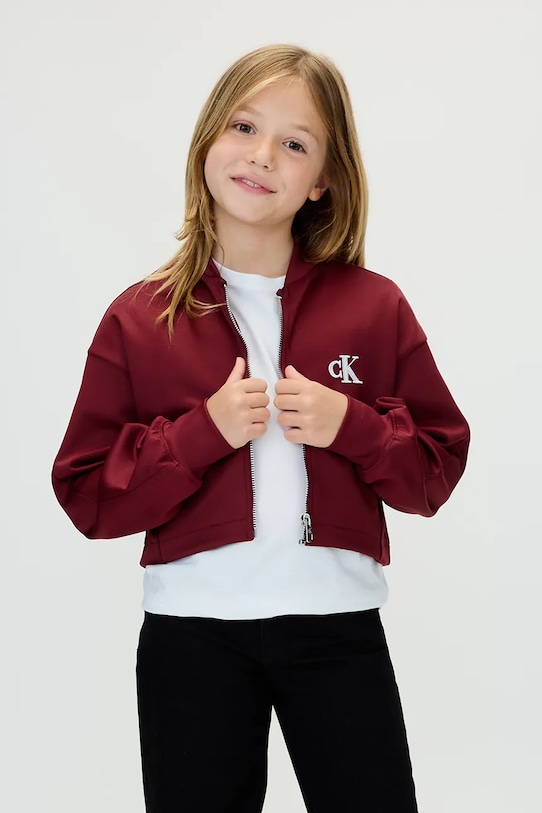 Детская куртка-бомбер Calvin Klein Jeans, бордовый
Детская куртка-бомбер Calvin Klein Jeans, бордовый