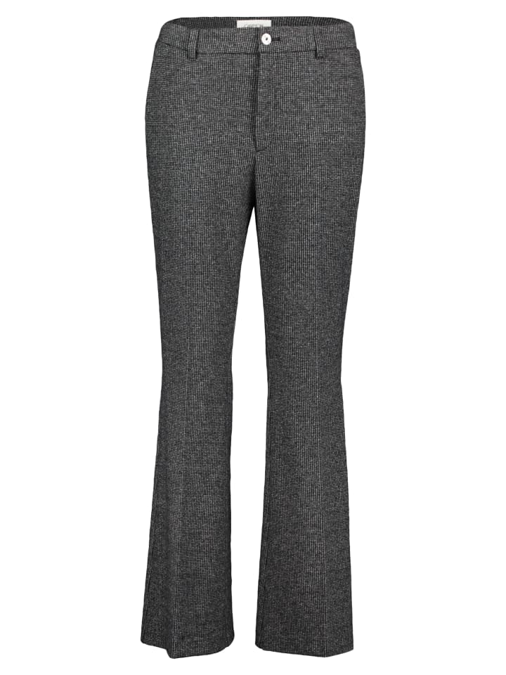 Брюки из черно-серой ткани со стрелками CARTOON
Брюки из черно-серой ткани со стрелками CARTOON