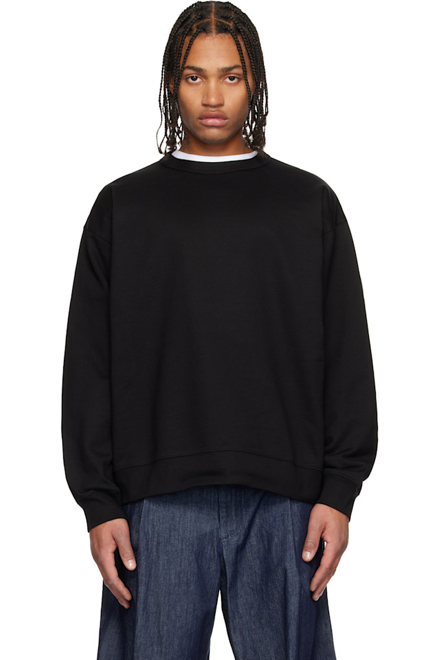 Объемная толстовка Dries Van Noten, черный
Объемная толстовка Dries Van Noten, черный