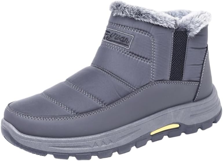 Мужские зимние стильные ботинки FmShi с толстой подошвой и противоскользящей подошвой. Толстая внутренняя подкладка для тепла и комфорта. Подходят для поездок на работу, активного отдыха на улице и повседневного использования, серый
Мужские зимние стильные ботинки FmShi с толстой подошвой и противоскользящей подошвой. Толстая внутренняя подкладка для тепла и комфорта. Подходят для поездок на работу, активного отдыха на улице и повседневного использования, серый