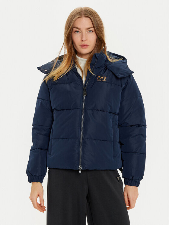 Пуховик стандартного кроя Ea7 Emporio Armani, синий
Пуховик стандартного кроя Ea7 Emporio Armani, синий
