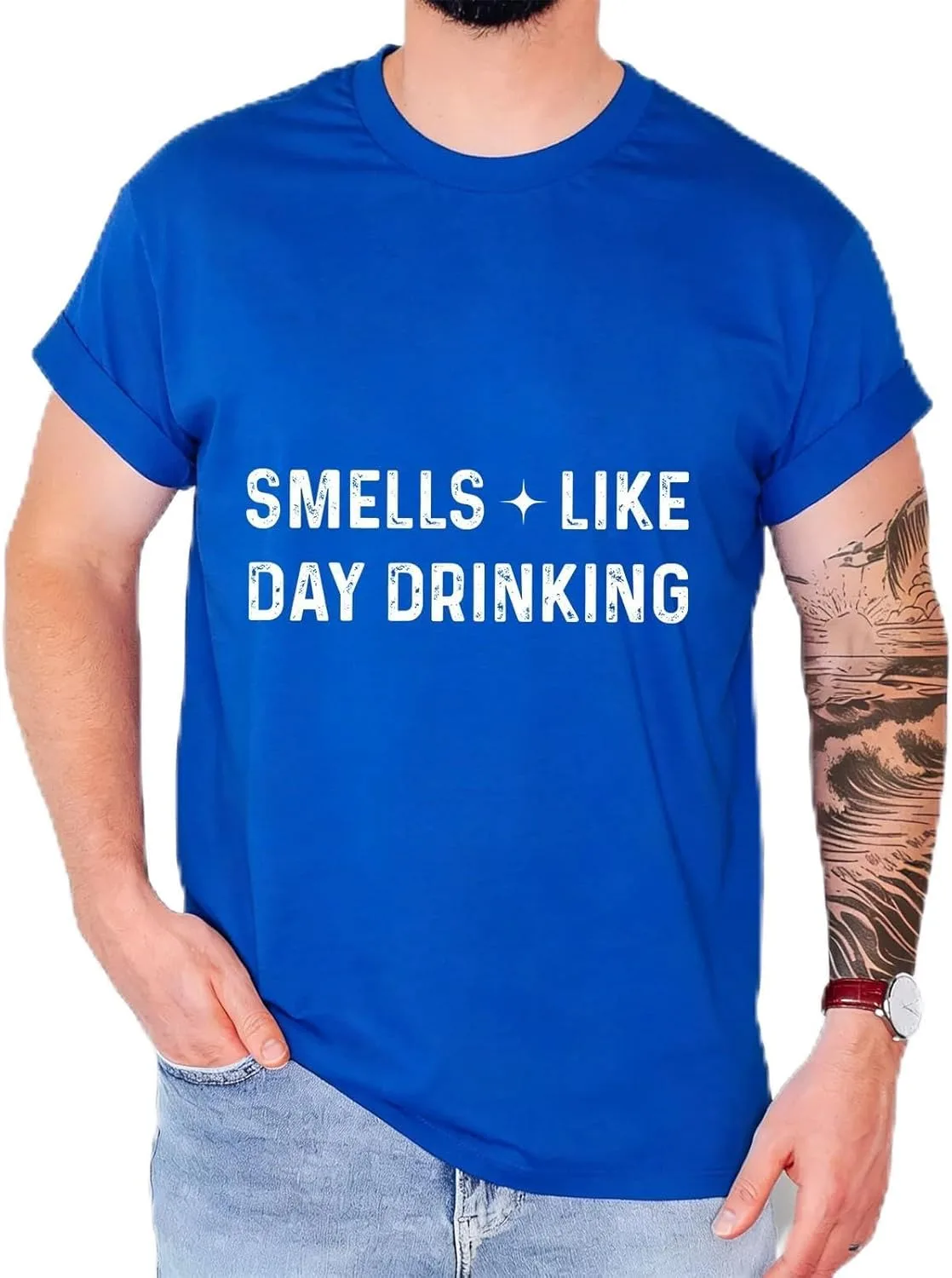 Футболка с принтом "Smells Like Day Drinking" для мужчин fucfows
Футболка с принтом "Smells Like Day Drinking" для мужчин fucfows
