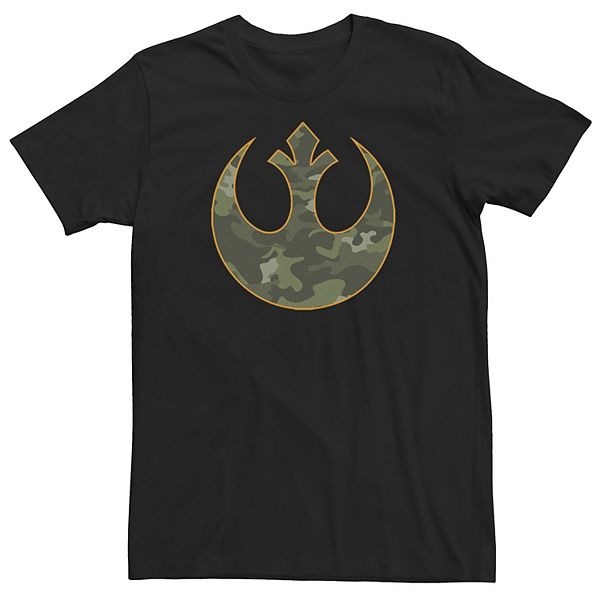 Футболка Big & tall Star Wars Rebel Alliance зеленый камуфляж с оранжевым контуром Licensed Character
Футболка Big & tall Star Wars Rebel Alliance зеленый камуфляж с оранжевым контуром Licensed Character