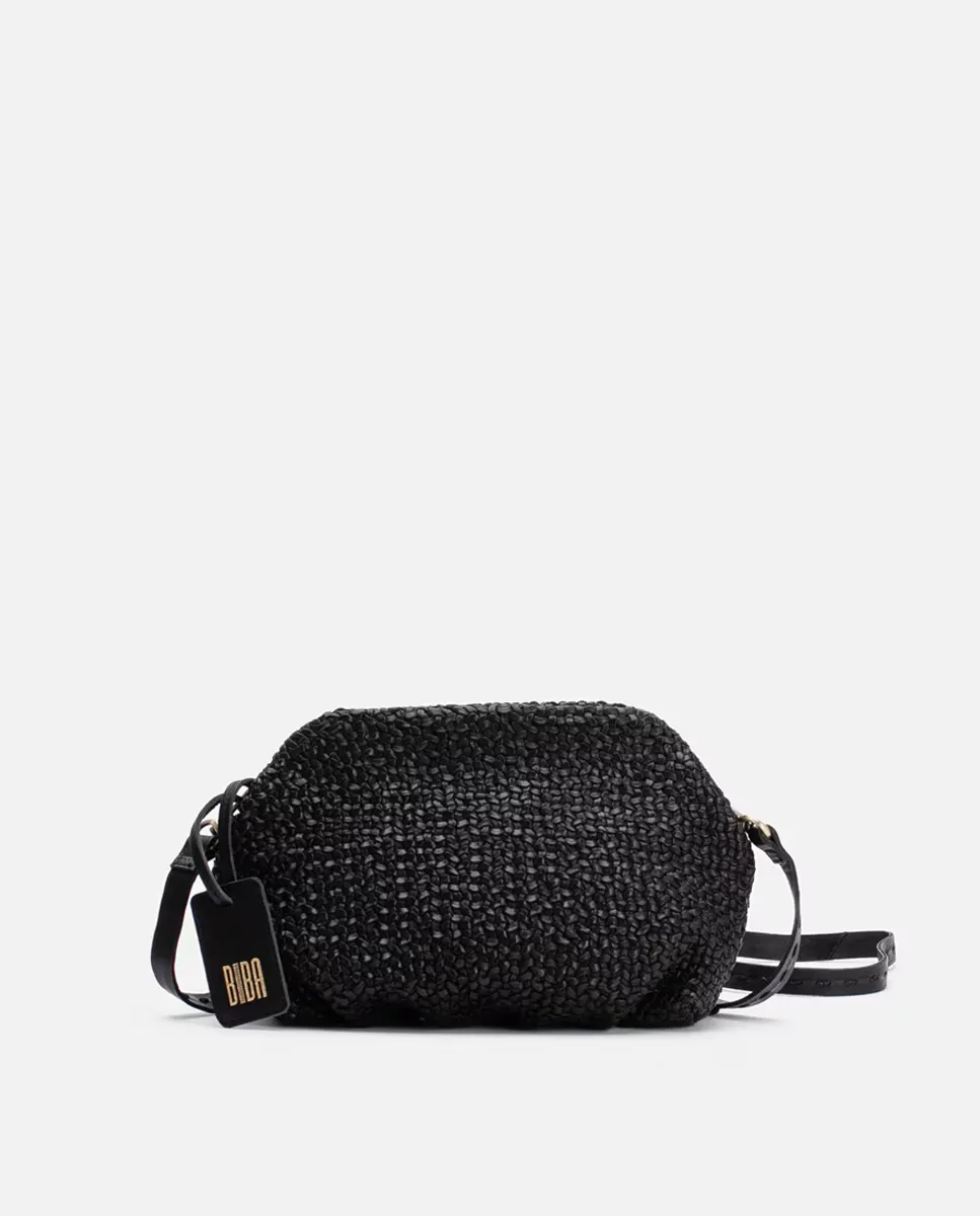 Сумка через плечо из мытой воловьей кожи растительного дубления, плетеная вручную Biba, черный
Сумка через плечо из мытой воловьей кожи растительного дубления, плетеная вручную Biba, черный