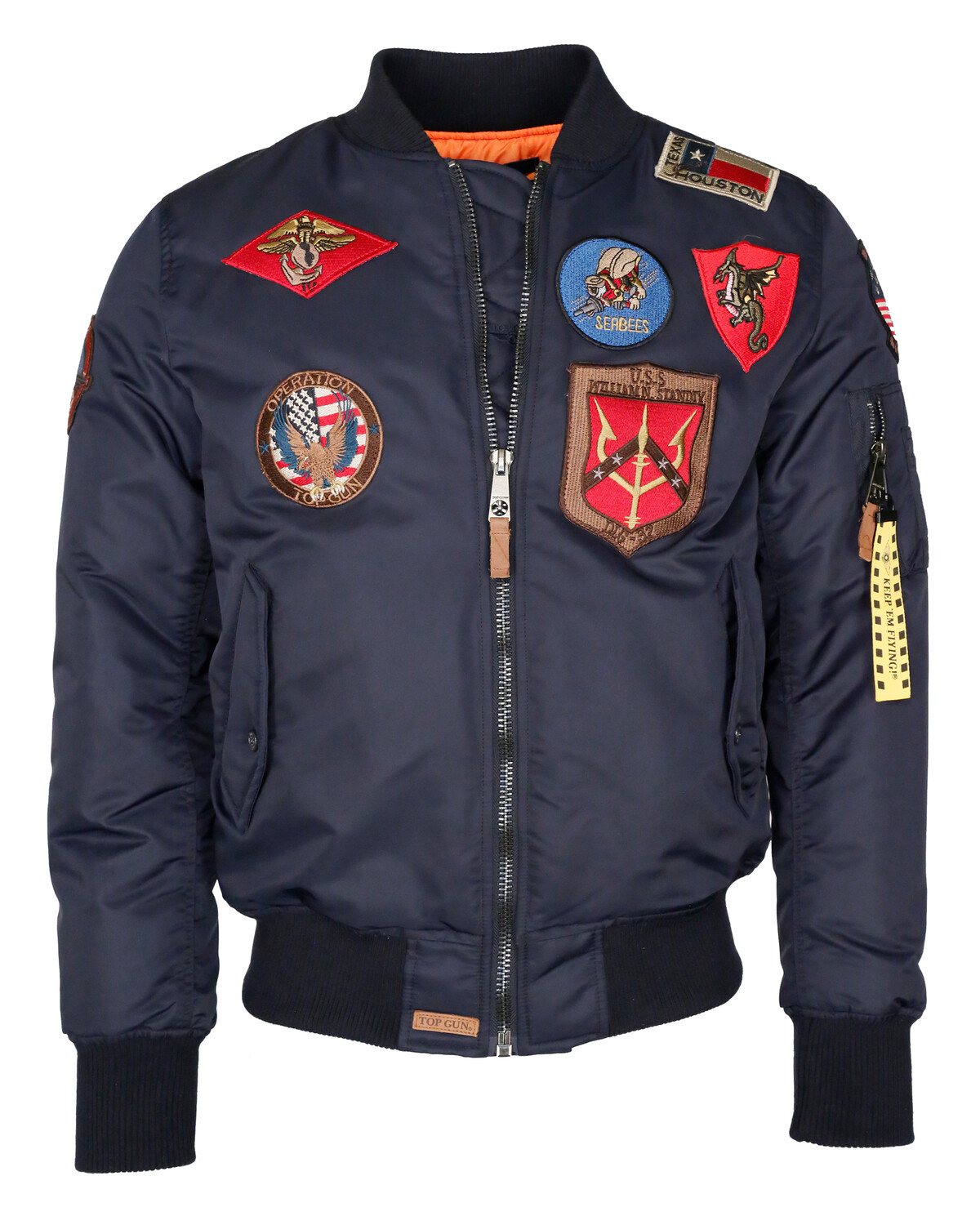 Куртка TOP GUN Bomberjacke im Pilotenstil mit Patches TG20191053, темно синий
Куртка TOP GUN Bomberjacke im Pilotenstil mit Patches TG20191053, темно синий