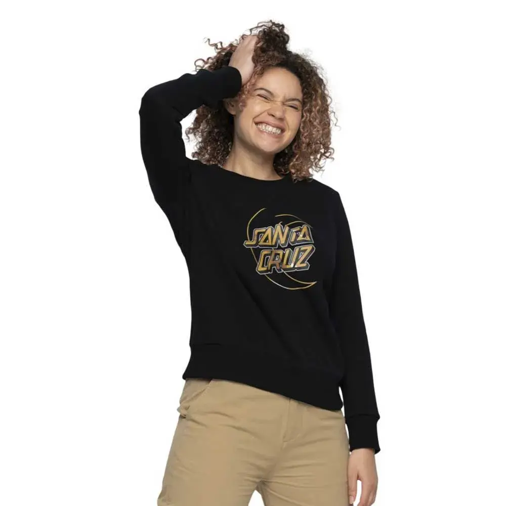 Толстовка Santa Cruz Crew holo moon dot front, черный
Толстовка Santa Cruz Crew holo moon dot front, черный