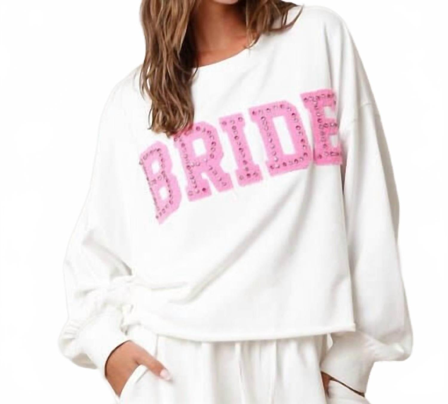 Свитшот невесты в белом Peach Love
Свитшот невесты в белом Peach Love