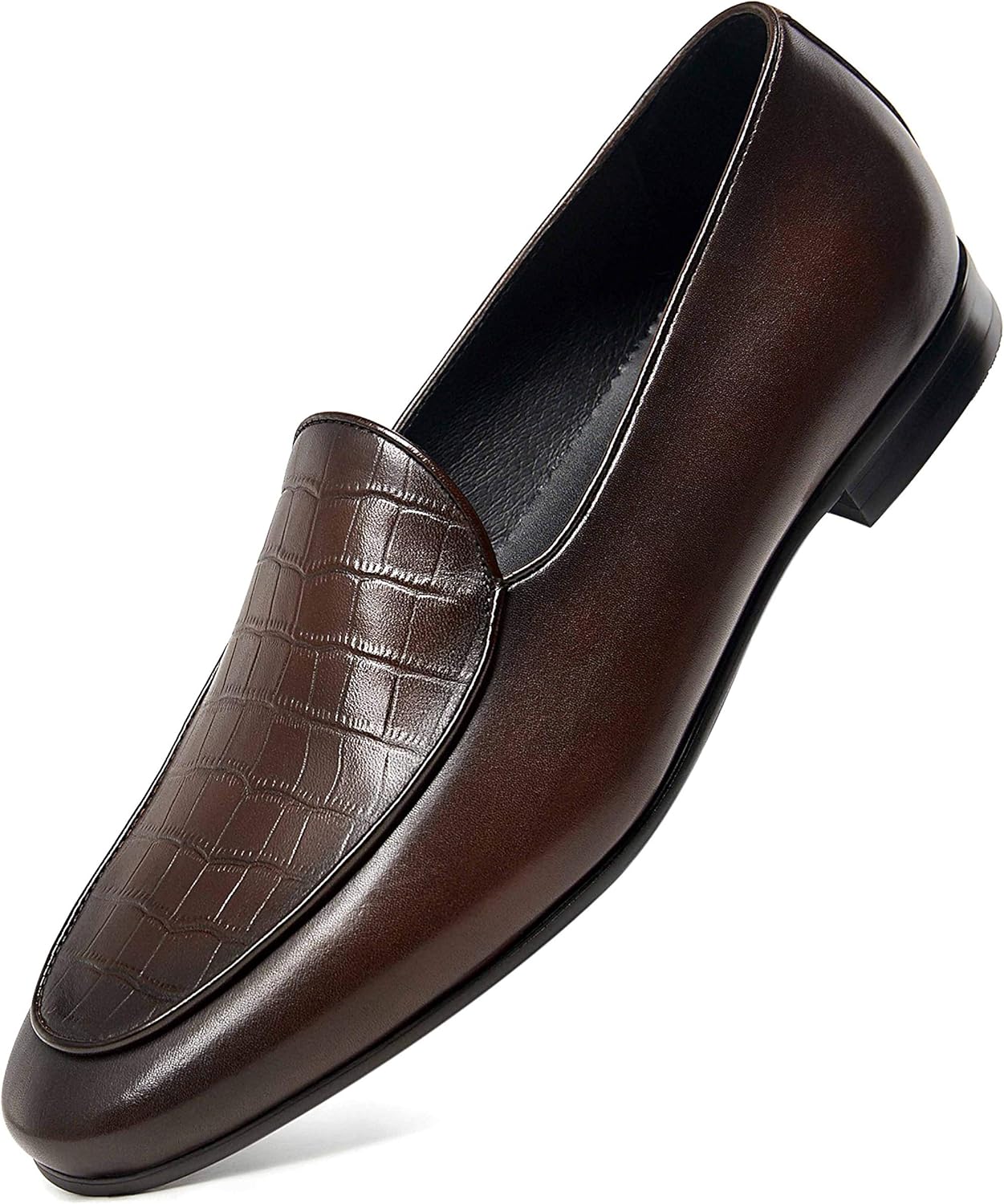 Мужские классические туфли GIFENNSE слипоны из кожи, темно-коричневый
Мужские классические туфли GIFENNSE слипоны из кожи, темно-коричневый