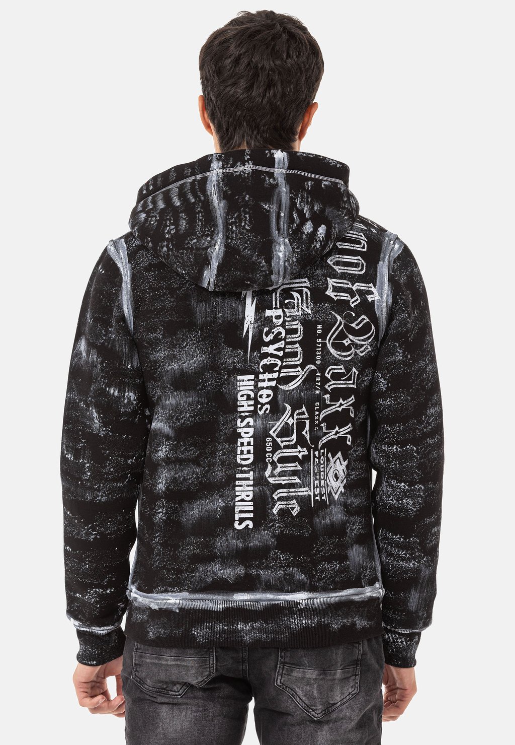 Толстовка на молнии Cipo & Baxx, черный
Толстовка на молнии Cipo & Baxx, черный