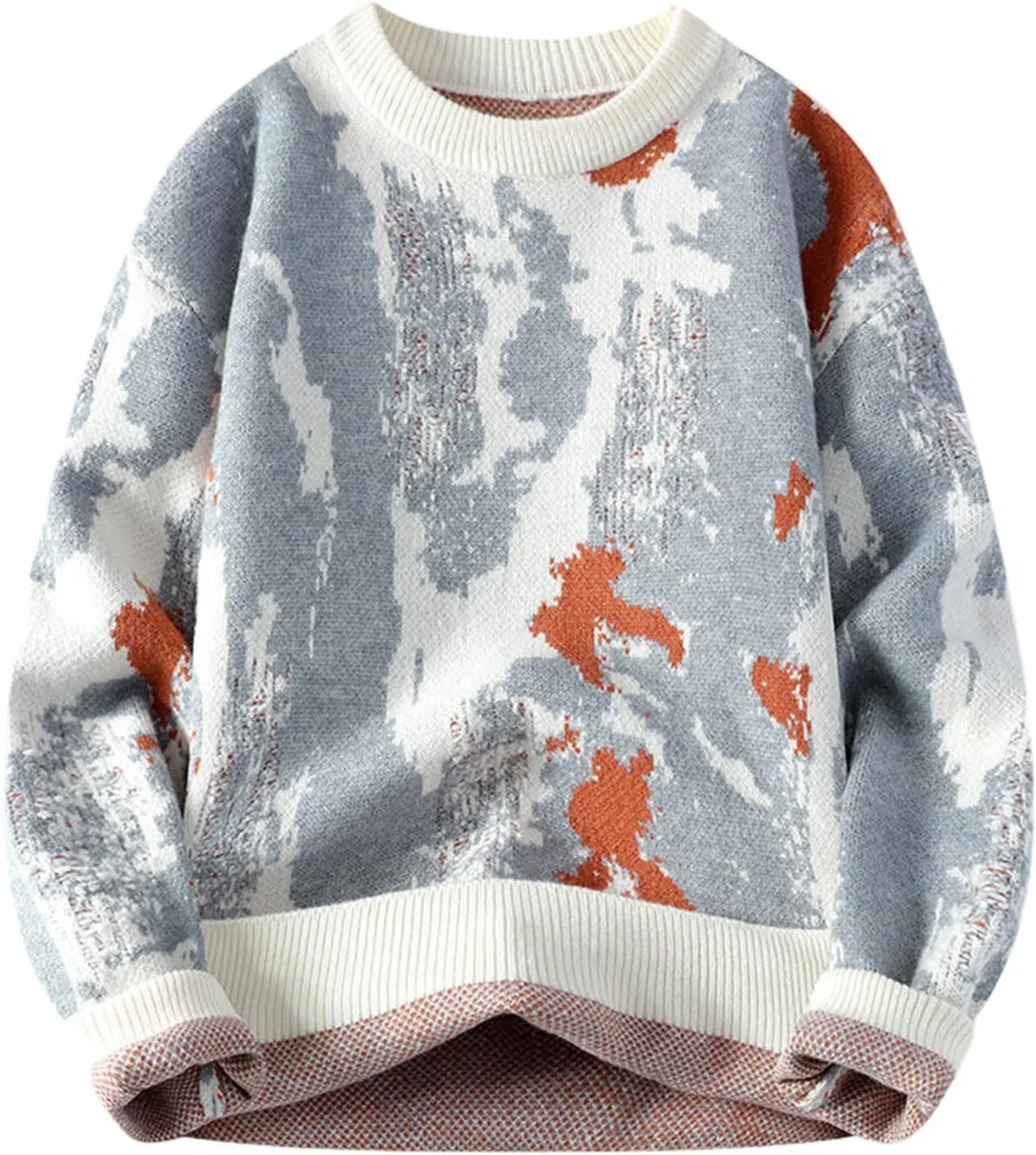 Свитер Gihuo мужской с принтом коровы, оверсайз
Свитер Gihuo мужской с принтом коровы, оверсайз