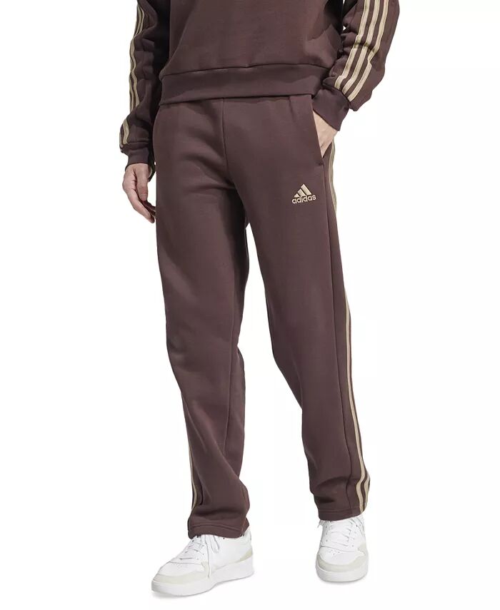 Мужские флисовые спортивные штаны Essentials с тремя полосками adidas, коричневый
Мужские флисовые спортивные штаны Essentials с тремя полосками adidas, коричневый