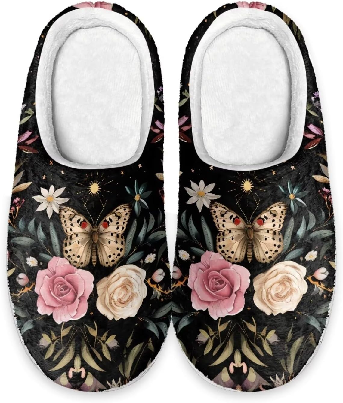 Милые тапочки Forchrinse с корги для мужчин и женщин, мягкие, теплые, с эффектом памяти, плюшевые, женские тапочки для дома для любителей щенков, Retro Butterfly Rose
Милые тапочки Forchrinse с корги для мужчин и женщин, мягкие, теплые, с эффектом памяти, плюшевые, женские тапочки для дома для любителей щенков, Retro Butterfly Rose