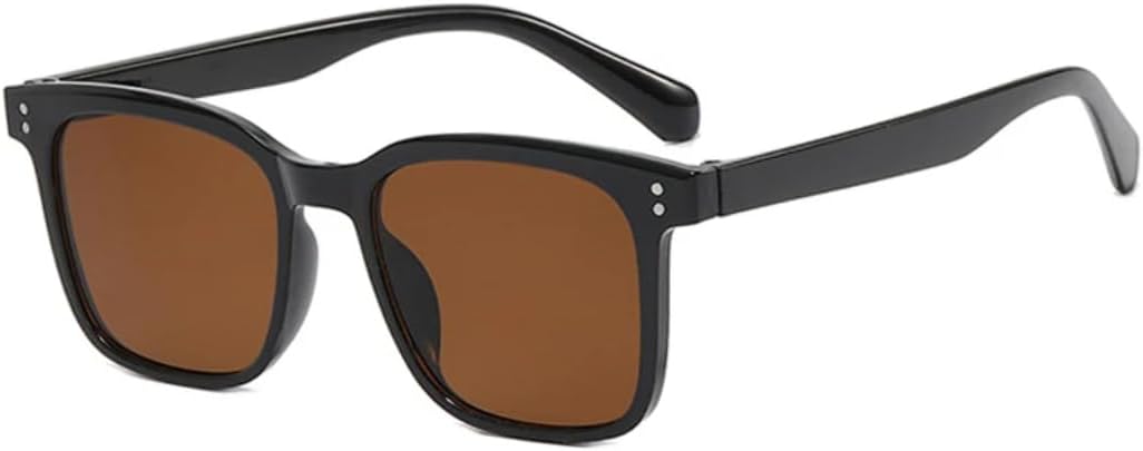 Солнцезащитные очки с защитой UV400 | Большая оправа с заклепками и цветными линзами | Для женщин и мужчин | Для занятий спортом на открытом воздухе и вождения DSVIGF, Black Brown
Солнцезащитные очки с защитой UV400 | Большая оправа с заклепками и цветными линзами | Для женщин и мужчин | Для занятий спортом на открытом воздухе и вождения DSVIGF, Black Brown