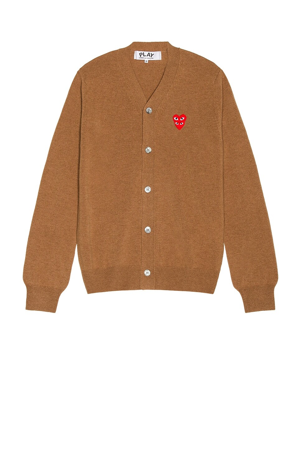 Кардиган Comme Des Garcons Play, коричневый
Кардиган Comme Des Garcons Play, коричневый