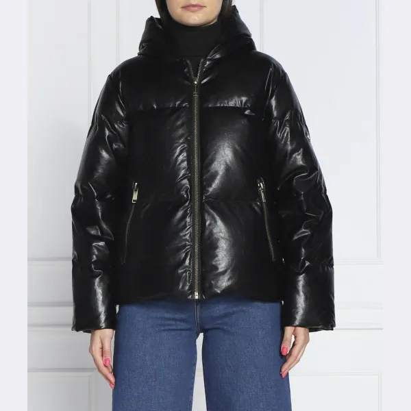 Пуховик стандартного кроя Michael Kors, черный
Пуховик стандартного кроя Michael Kors, черный