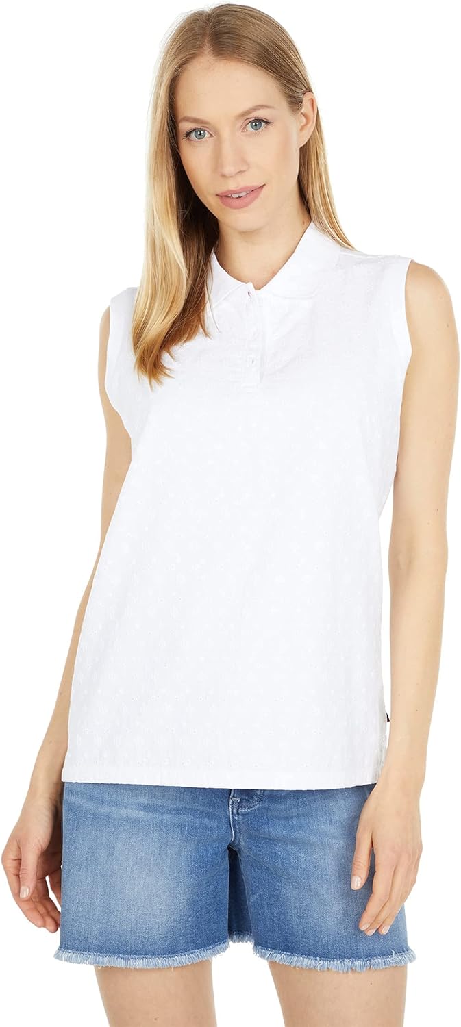 Женская футболка-поло с люверсами Tommy Hilfiger, Bright White, Белый, Женская футболка-поло с люверсами Tommy Hilfiger, Bright White
Женская футболка-поло с люверсами Tommy Hilfiger, Bright White, Белый, Женская футболка-поло с люверсами Tommy Hilfiger, Bright White