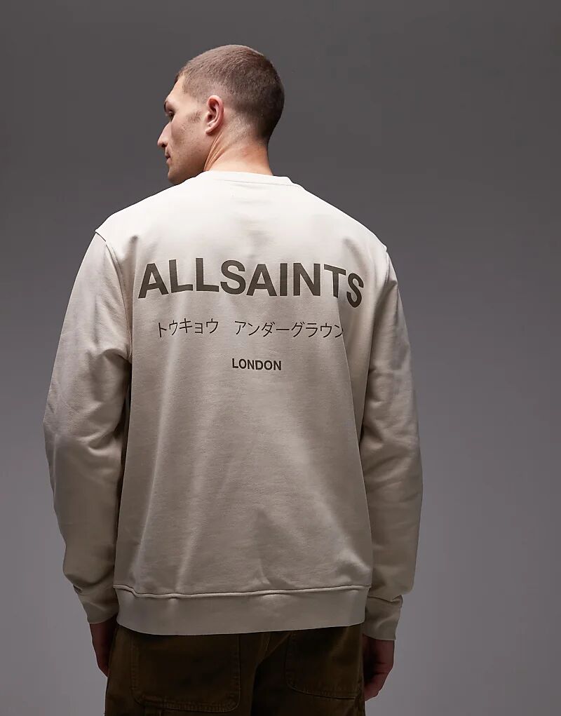Бежевый свитшот Allsaints Underground
Бежевый свитшот Allsaints Underground