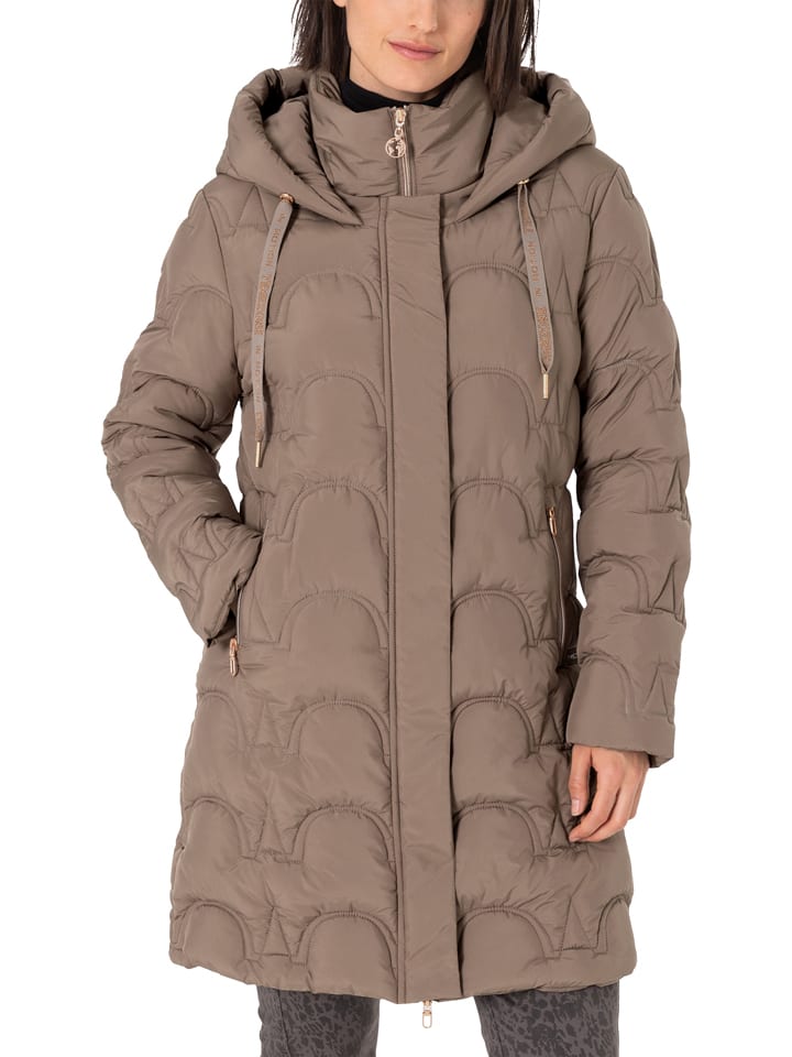 Стеганое пальто Timezone, бежевый 
Стеганое пальто Timezone, бежевый