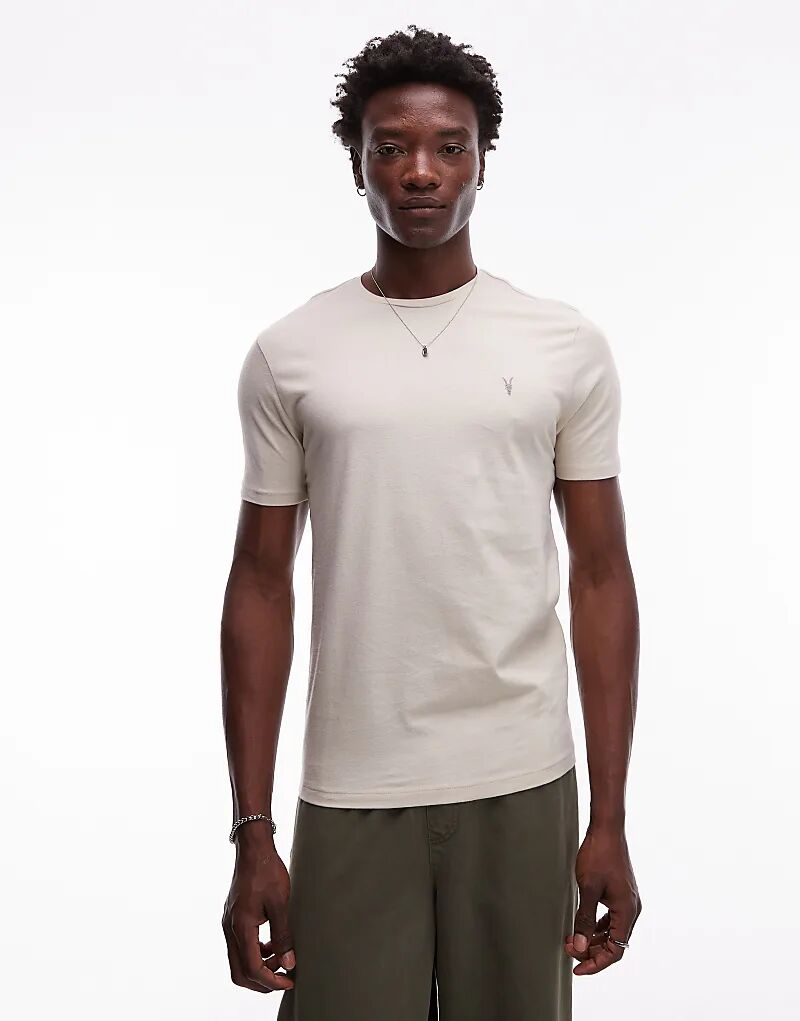 Серо-коричневая футболка Allsaints
Серо-коричневая футболка Allsaints