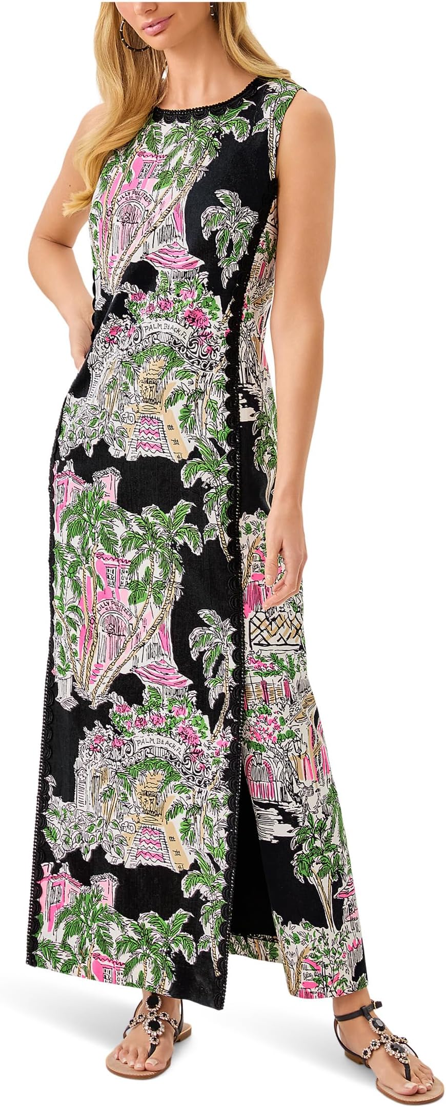Женское платье-макси Darlene Stretch Lilly Pulitzer, Onyx Oversized Pb Anniversary Toile
Женское платье-макси Darlene Stretch Lilly Pulitzer, Onyx Oversized Pb Anniversary Toile