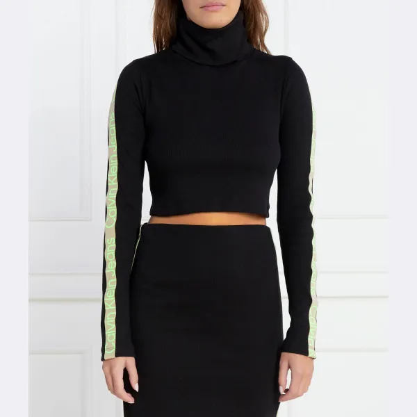 Укороченная водолазка Calvin Klein, черный
Укороченная водолазка Calvin Klein, черный