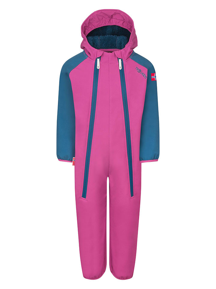 Комбинезон Softshell Nordkapp розового цвета. Trollkids
Комбинезон Softshell Nordkapp розового цвета. Trollkids