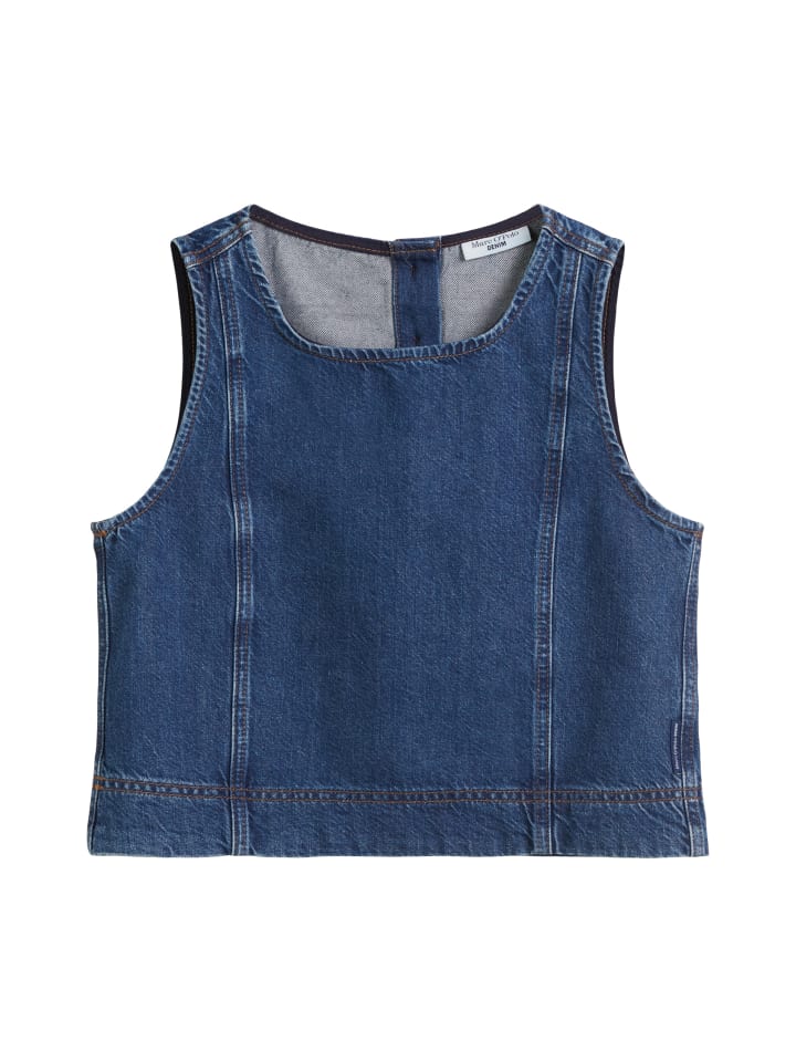 Marc O'Polo DENIM Укороченный джинсовый топ темно-синего цвета
Marc O'Polo DENIM Укороченный джинсовый топ темно-синего цвета