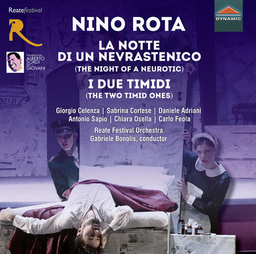 CD диск Rota / Celenza / Reate Festival Orch: Notte Di Un Nevrastenico / I Due Timidi
CD диск Rota / Celenza / Reate Festival Orch: Notte Di Un Nevrastenico / I Due Timidi
