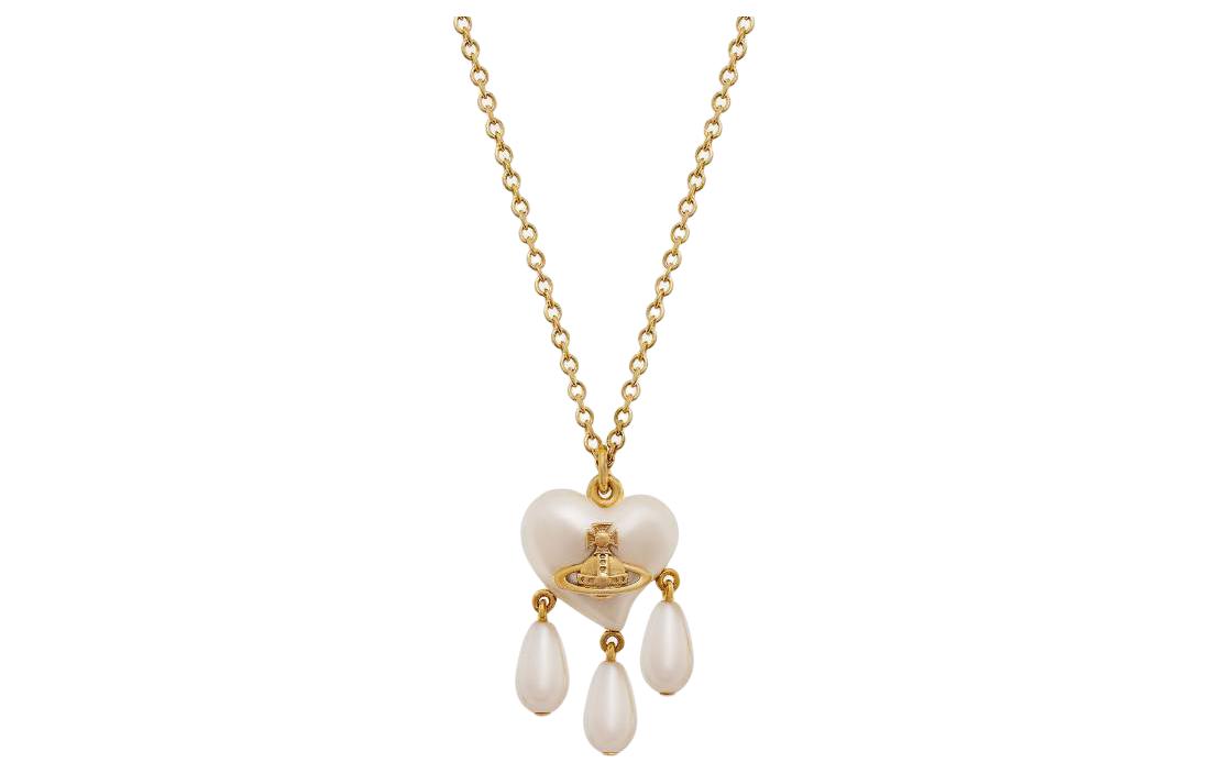 Vivienne Westwood Латунное стеклянное жемчужное ожерелье Unisex Gold
Vivienne Westwood Латунное стеклянное жемчужное ожерелье Unisex Gold