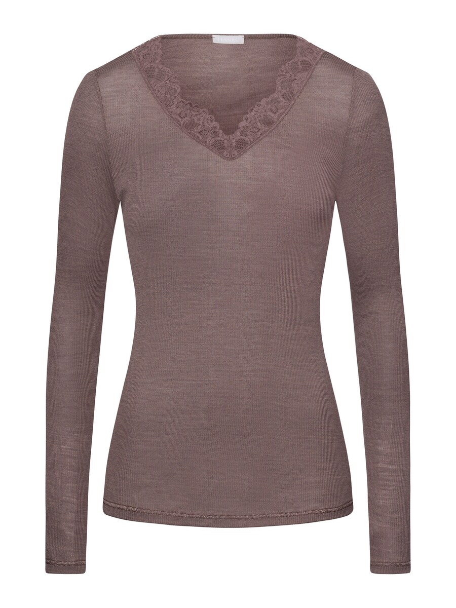 Рубашка Hanro, коричневый 
Рубашка Hanro, коричневый