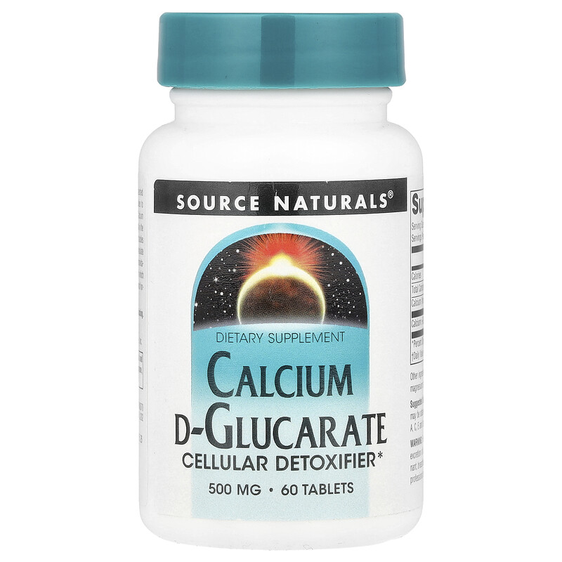 Source Naturals, D-глюкарат кальция, 1000 мг, 60 таблеток (500 мг в каждой таблетке)
Source Naturals, D-глюкарат кальция, 1000 мг, 60 таблеток (500 мг в каждой таблетке)