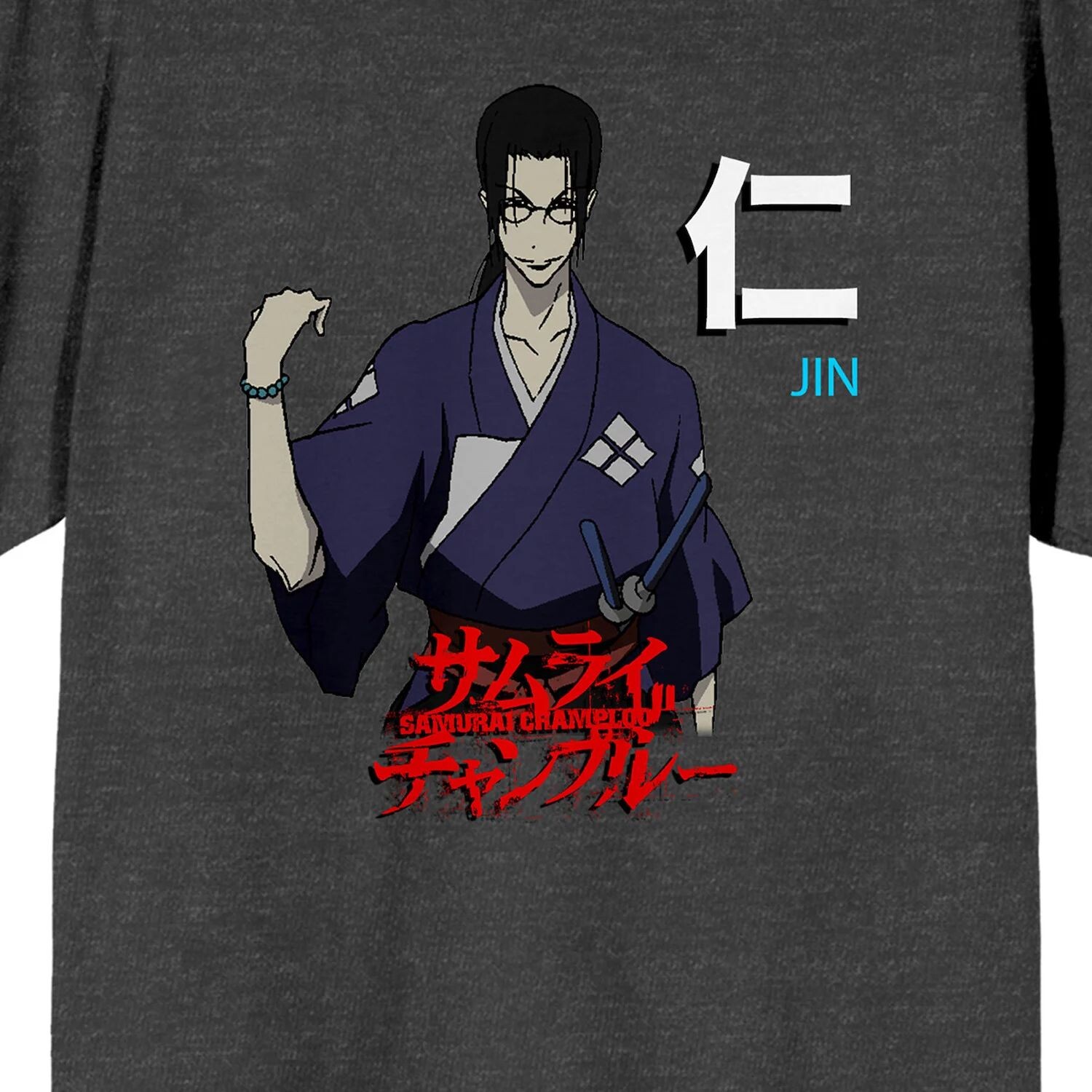 Мужская футболка Samurai Champloo Jin Licensed Character
Мужская футболка Samurai Champloo Jin Licensed Character