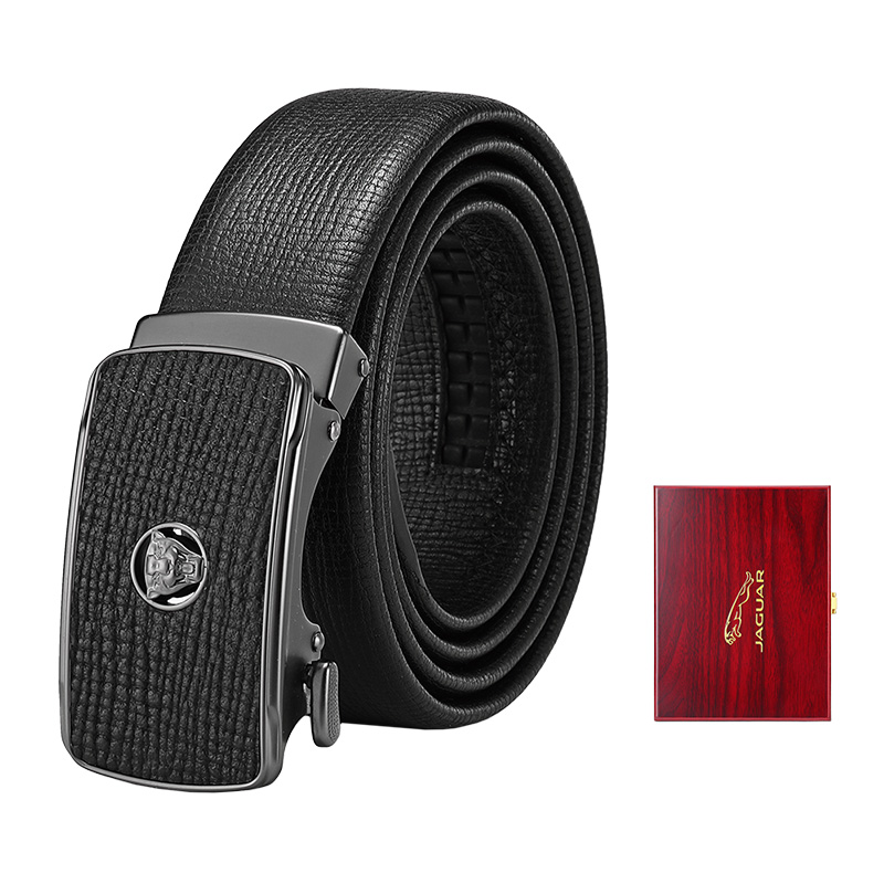 JAGUAR Кожаный ремень мужской, Black Wooden Box 
JAGUAR Кожаный ремень мужской, Black Wooden Box