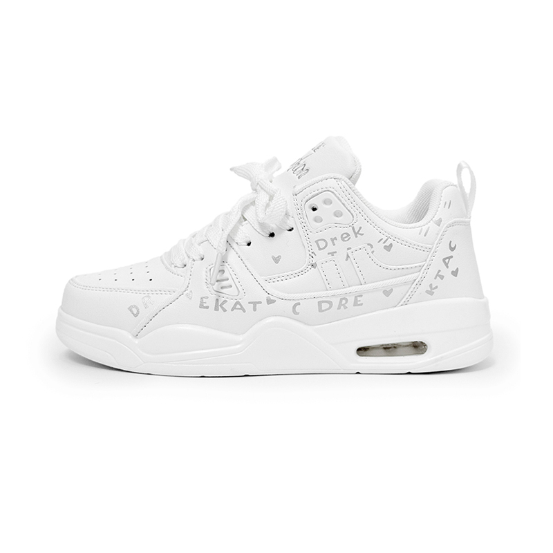 KYMOOU Скользоустойчивые амортизирующие дышащие низкие скейтерские кроссовки унисекс полностью белые, цвет All White
KYMOOU Скользоустойчивые амортизирующие дышащие низкие скейтерские кроссовки унисекс полностью белые, цвет All White