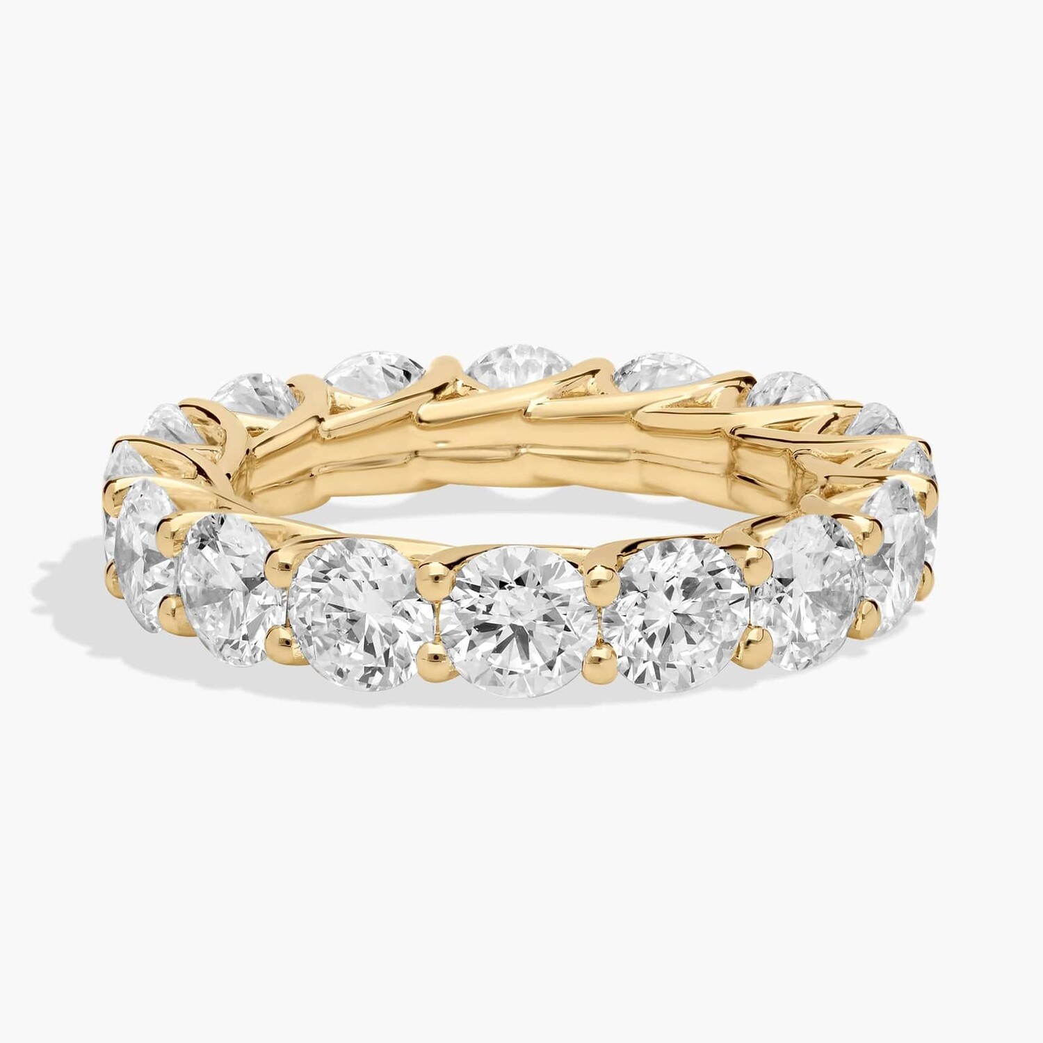 Кольцо Trellis Lab-Grown Diamond Eternity из 14-каратного желтого золота (5 карат Tw. - FG / VS2-SI1) Blue Nile
Кольцо Trellis Lab-Grown Diamond Eternity из 14-каратного желтого золота (5 карат Tw. - FG / VS2-SI1) Blue Nile