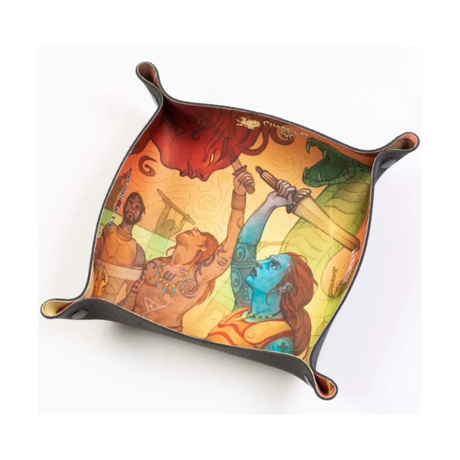 Складной квадратный лоток для игральных костей - Поклонение, Dice Trays & Accessories (All Rolled Up)
Складной квадратный лоток для игральных костей - Поклонение, Dice Trays & Accessories (All Rolled Up)