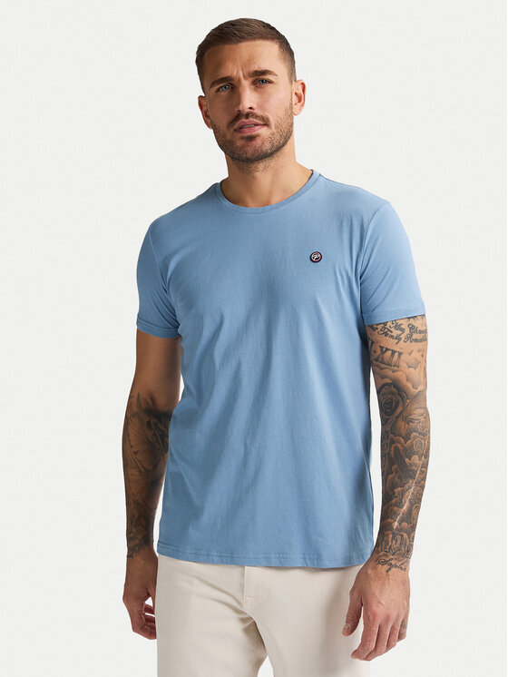 Футболка regular fit M-ROS-TSR002 Petrol Industries, голубой
Футболка regular fit M-ROS-TSR002 Petrol Industries, голубой