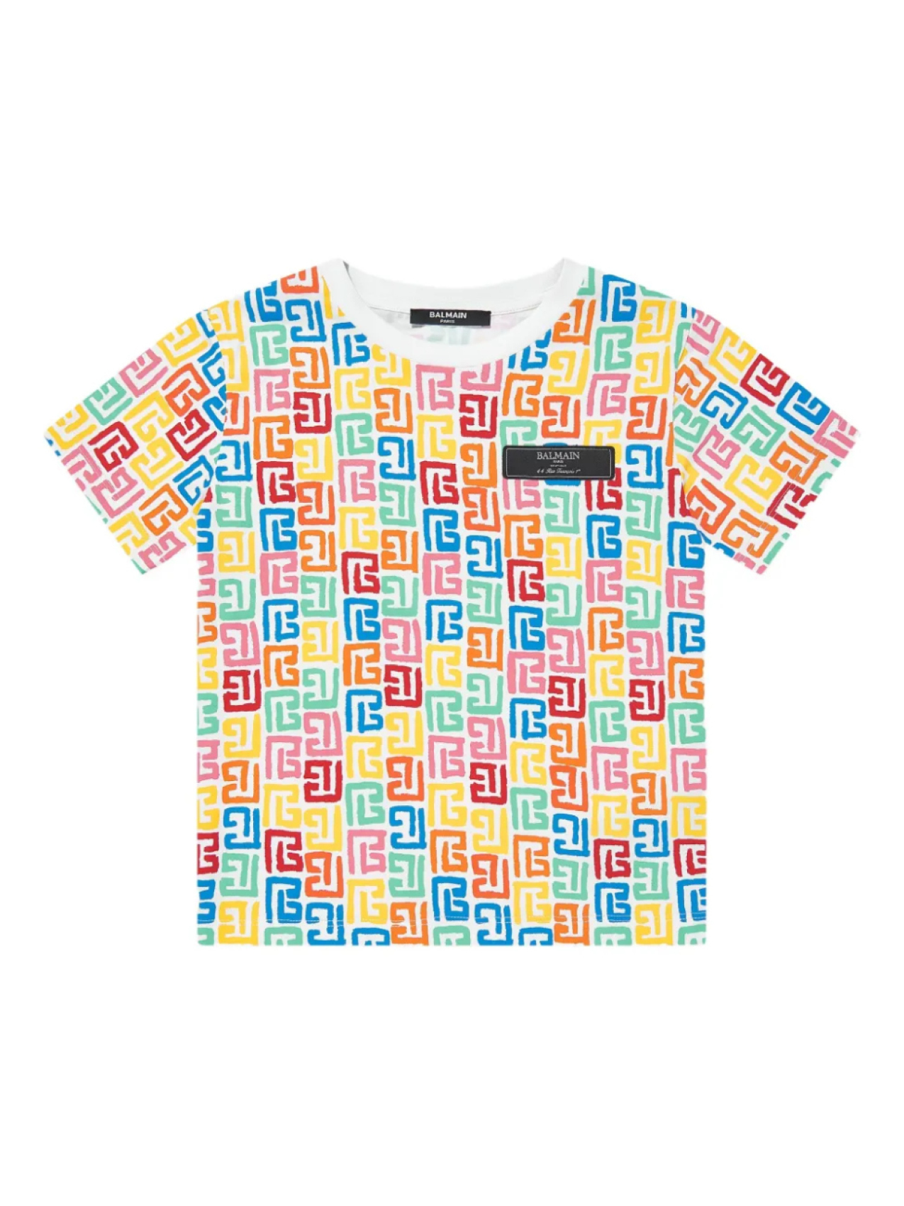 Футболка с монограммой и жаккардом Balmain Kids, оранжевый
Футболка с монограммой и жаккардом Balmain Kids, оранжевый
