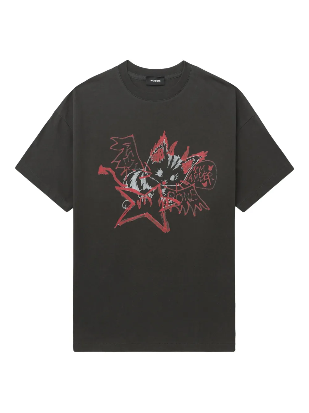 Футболка с короткими рукавами We11done, черный
Футболка с короткими рукавами We11done, черный