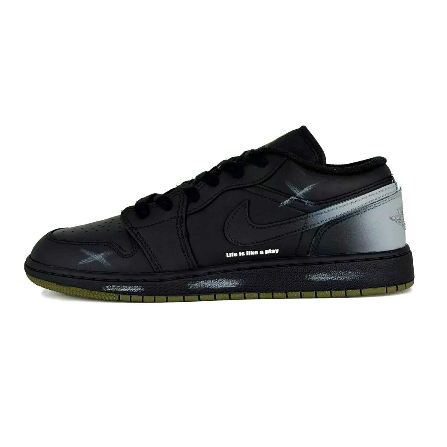 Кроссовки детские баскетбольные низкие Air Dreamy Planet Leather Slip Resistant Cushioning Abrasion Resistant Jordan, черный
Кроссовки детские баскетбольные низкие Air Dreamy Planet Leather Slip Resistant Cushioning Abrasion Resistant Jordan, черный