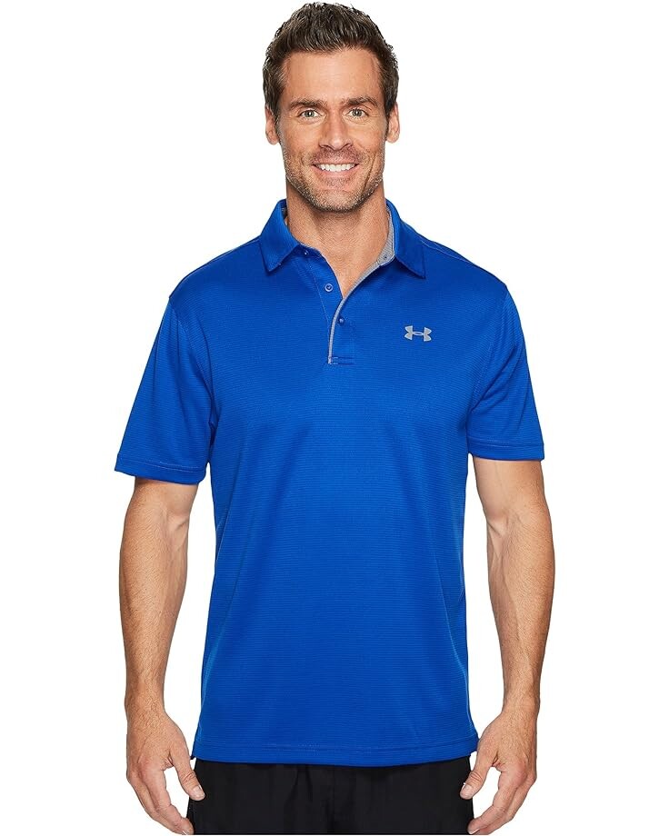 Поло Under Armour Golf Tech, цвет Royal/Graphite/Graphite
Поло Under Armour Golf Tech, цвет Royal/Graphite/Graphite