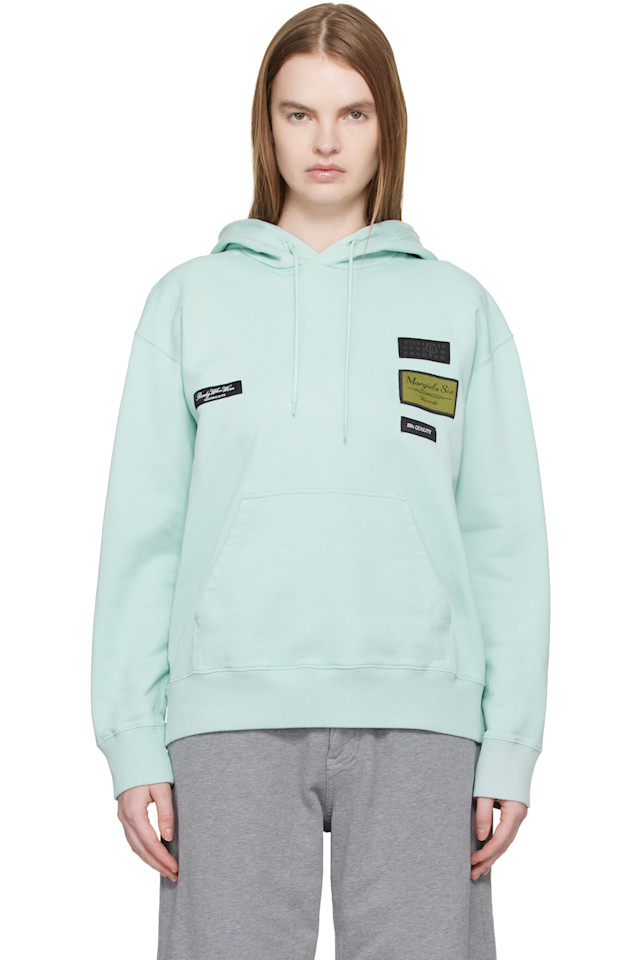 Mm6 Maison Margiela Синяя хлопковая толстовка
Mm6 Maison Margiela Синяя хлопковая толстовка