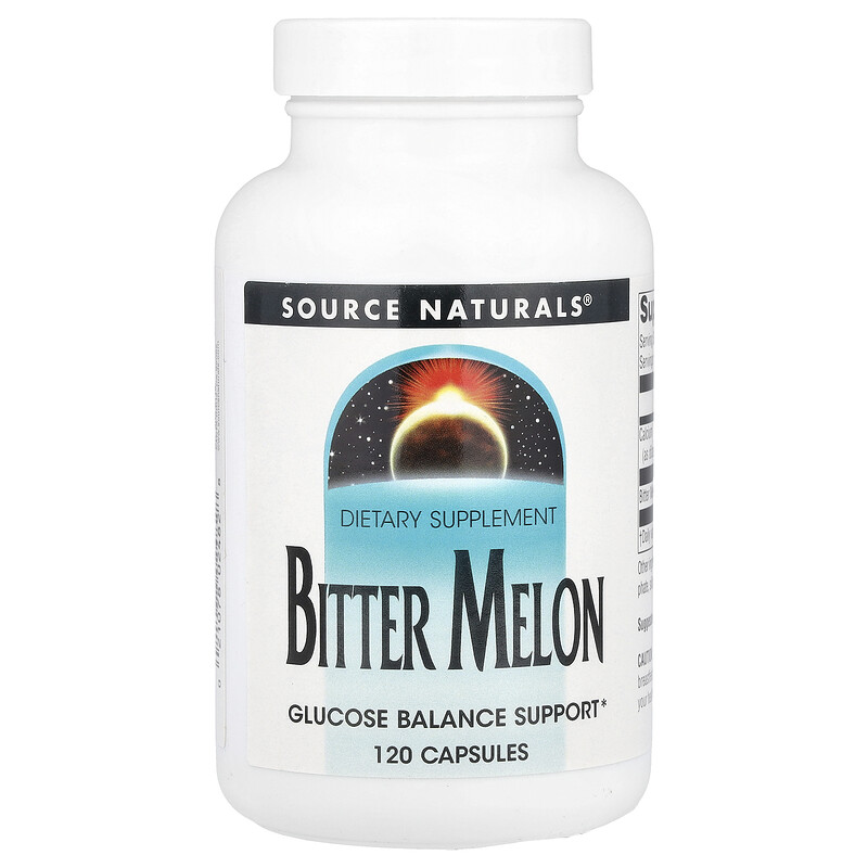 Source Naturals, Горькая дыня, 120 капсул
Source Naturals, Горькая дыня, 120 капсул
