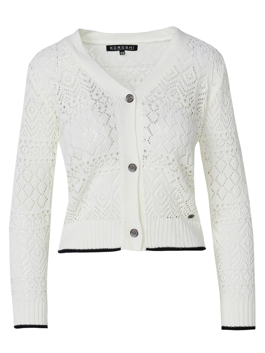Вязаный кардиган KOROSHI, натуральный белый
Вязаный кардиган KOROSHI, натуральный белый