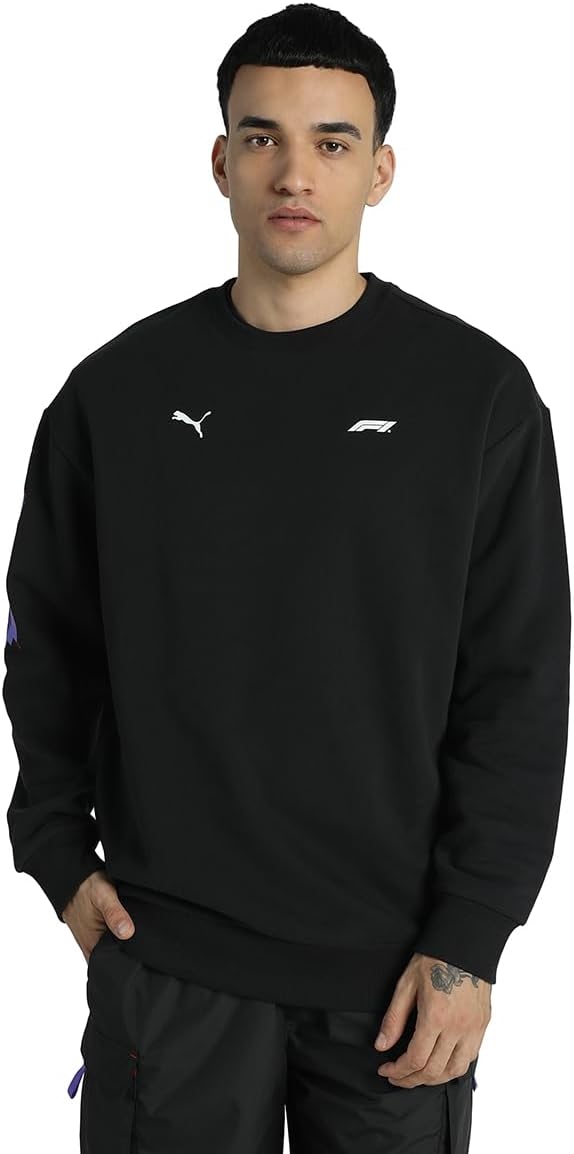 Мужская толстовка PUMA F1 NEON ENERGY с круглым вырезом, черный
Мужская толстовка PUMA F1 NEON ENERGY с круглым вырезом, черный
