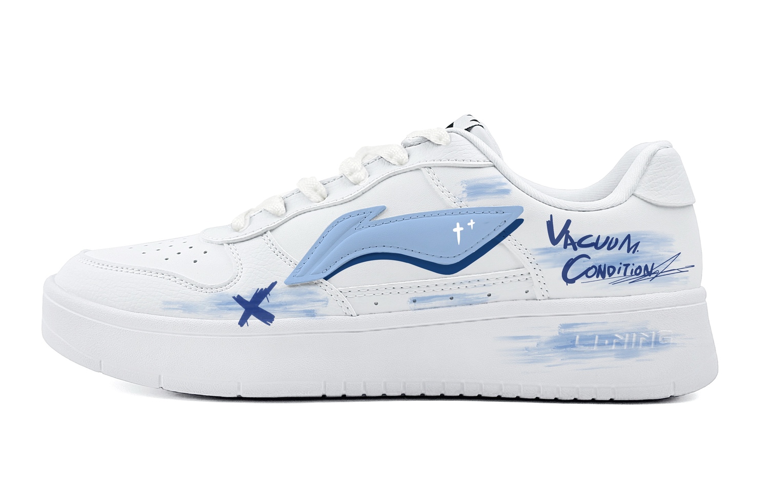 LINING Понтонные лодки нескользящие и дышащие низкие скейтерские кроссовки men's белый синий
LINING Понтонные лодки нескользящие и дышащие низкие скейтерские кроссовки men's белый синий