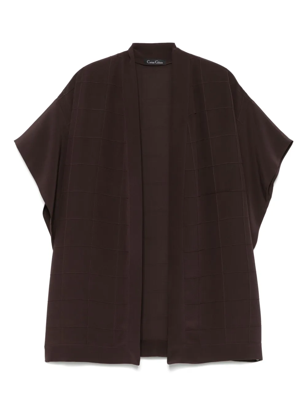 Шелковый халат Carine Gilson, коричневый
Шелковый халат Carine Gilson, коричневый