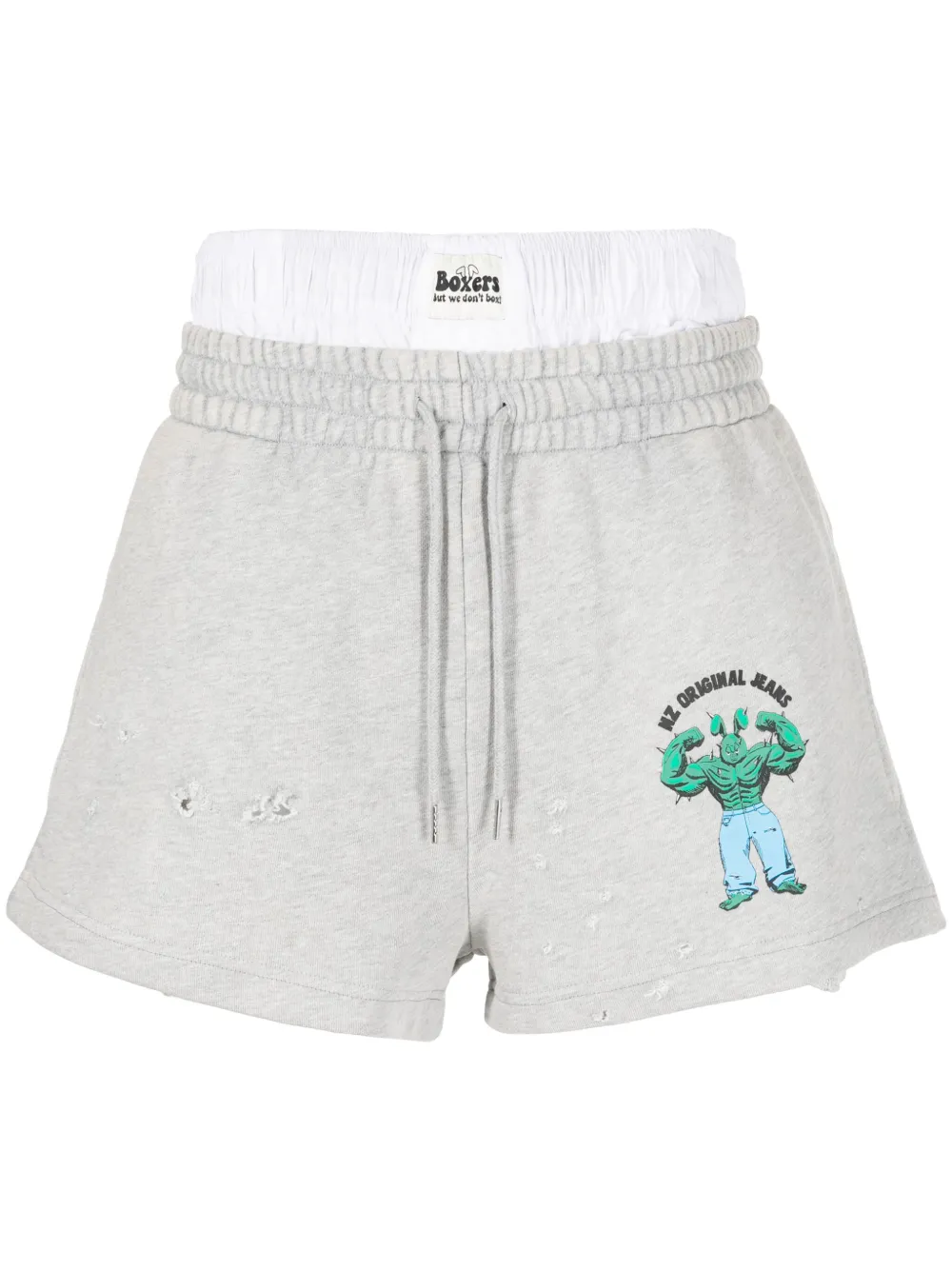 Спортивные шорты с кулиской Natasha Zinko, серый
Спортивные шорты с кулиской Natasha Zinko, серый