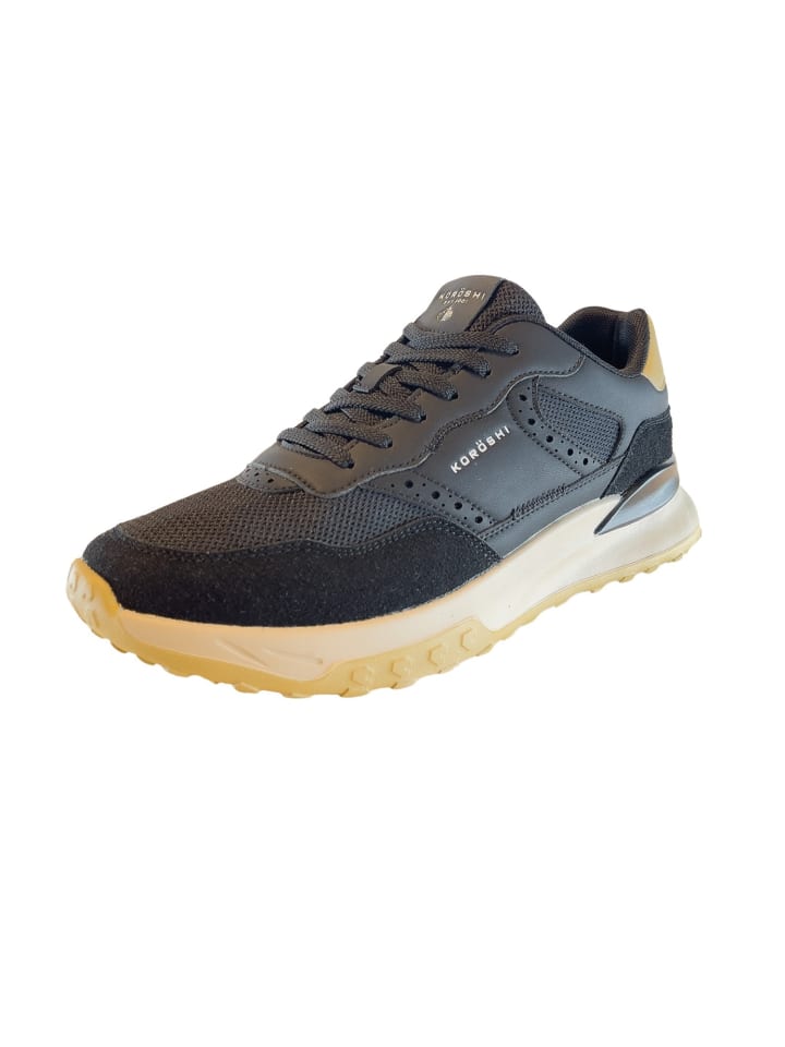 Кроссовки на шнуровке KOROSHI, черный
Кроссовки на шнуровке KOROSHI, черный